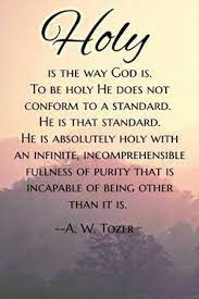 Holiness Of God