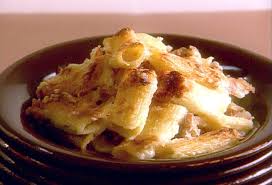 Baked Rigatoni With Bechamel Sauce Recipe Baked Rigatoni Food Network Recipes Food