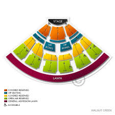 Twc Music Pavilion Seating Chart Walnut Creek Seating