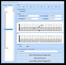 Download Guitar Chord Chart Software 7 0