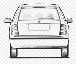 City Car Rear View Mirror Vehicle Automotive Lighting Car From Behind Drawing Clipart 295523 Pinclipart Please use and share these clipart pictures with your friends. city car rear view mirror vehicle