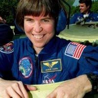 Master Sgt. Nathan Stull, Loadmaster, gives a passenger