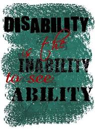 Pin By Jessica Roller On Edcp462 Disability Quotes Disability Awareness Awareness