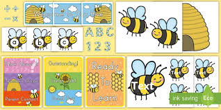 A spelling bee is a competition where contestants are asked to spell words. Free Busy Bee Bulletin Board Pack Teacher Made
