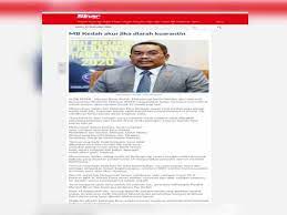 Kedah menteri besar muhammad sanusi md nor said mic ought to be outlawed although it is a bn component party, if it is found. Menteri Besar Kedah Tiga Exco Negatif Covid 19