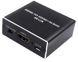 Even if the device doesn't have an hdmi port, you can usually make the connection using a special cable or adapter. Hdmi Audio Extractor Jhdmi Audextr Jayso Electronics