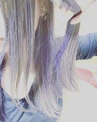 きなこさんはinstagramを利用しています セルフは好きじゃないんだけどちょっとだけ残ってたマニパニを使い切りたくて一部紫復活 次はちゃんと美容室いこ ヘアカラー 紫 パープル セルフカラー マニパニ マニパニライラック ヘア アイディア セルフカラー