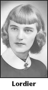 SALLY LORDIER Obituary (1935