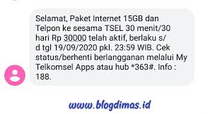 Maybe you would like to learn more about one of these? Paket 15gb Telkomsel Tidak Muncul Inilah Cara Mengatasinya Terbaru 2020 Blog Dimas