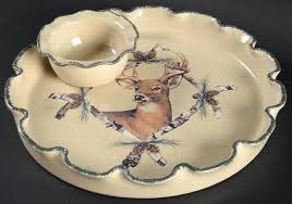 Home Garden Party Northwoods 2 Pc Chip Dip Set Garden Party Northwoods Home And Garden