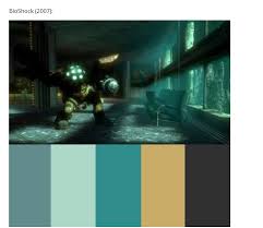 Bioshock Color Scheme Http Fashiontribes Typepad Com Fashion 2014 01 Influence Of Video Game Aesthetics Style 20 Gorgeo Color Palette Bioshock Water Blaster