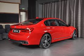 Imola Red Bmw M760li Could Brighten Up Anyone S Day Carscoops Bmw Bmw Series Dream Cars Lamborghini