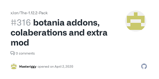 It is land of plains and forests, contrasting with high plateaus with beautiful waterfalls, full of botania mystical flowers, livingrock and dreamwood. Botania Addons Colaberations And Extra Mod Issue 316 Xjon The 1 12 2 Pack Github