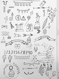 Elements Ornaments Borders Kirstine Kirk Skidtogkanel Hand Lettering Hand Lettering Funky Fonts Cool Fonts