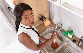 unclog sinks in kitchens and bathrooms