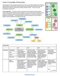 This Activity Requires Students To Make A Graphic Organizer Or Concept Map On The Four Major Macromolecule Biology Activity Concept Map Macromolecules Activity