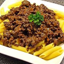 Hackfleischsosse Von Ein Teller Nudeln Chefkoch Hackfleischsauce Fleisch Fleisch Sauce