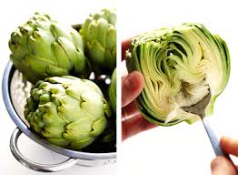 Snip off any large thorns on leaves using. The Most Amazing Roasted Artichokes Gimme Some Oven
