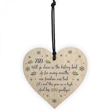 A selection of christmas poems from wordsworth, tennyson, browning and more. 2020 Lockdown Poem Wooden Heart Christmas Tree Decoration