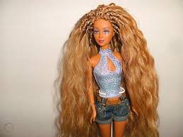 And yes, i've met some hispanics with blonde hair and blue eyes. Ooak Hispanic African American Aa Barbie Doll With Blonde Hair Human 372871525