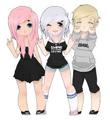 Anime 3 Best Friends Drawing 736 x 736 jpeg 48 кб. anime 3 best friends drawing