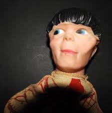 Set of 3 Vintage THE THREE STOOGES Moe Larry Curly Hand Puppets Ideal? 1959  60's