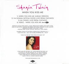Shania Twain Man I Feel Like A Woman Live In Chicago When You Kiss Me Germany Inside In 2020 When You Kiss Me Shania Twain Kiss Me