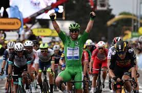 Mark cavendish is the greatest sprinter in the history of the tour and of cycling, the tour de france director, christian prudhomme, said as this year's race reached its final phase. Tour De France Mark Cavendish Feiert Seinen Dritten Tagessieg Sportmeldungen Stuttgarter Zeitung