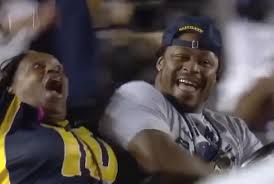 Former seattle seahawks running back marshawn lynch will be launching his line of beastmode gear in sydney, australia this month which will even feature some marshawn will also cheer on the bears at the college football sydney cup against the university of hawaii rainbow warriors, held at anz. Watch Marshawn Lynch Returned To Cal And The Results Were Glorious