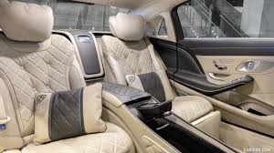 The cockpit impresses with its. 2018 Mercedes Maybach S Class S650 Black Interior Rear Seats Caricos