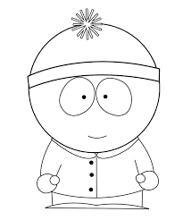 These are the adventures of four children, stan marsh, eric cartman, kyle broflovski and kenny mccormick. South Park Cartoons Printable Coloring Pages