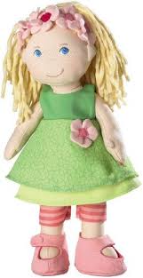 haba 2141 puppe mali 30cm amazon de spielzeug soft dolls baby dolls haba