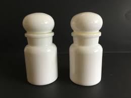 Check spelling or type a new query. Set Of 2 White Milk Glass Apothecary Jars Made In Belgium Antique Price Guide Details Page