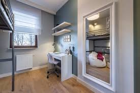 It has a cozy sleeping area is the corner while the rest of the room includes a workstation, a. Creative Shared Bedroom Ideas For A Modern Kids Room