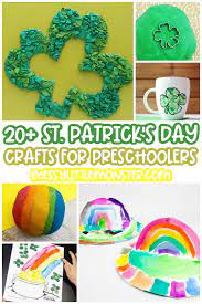 Patrick's animals, shamrocks, pot of gold and more fun coloring pages. 20 Easy St Patrick S Day Crafts For Preschoolers Messy Little Monster