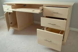 It's important to consider your desk height as credenzas are generally put on high legs of about. Handmade Maple Office Desk By Clark Wood Creations Custommade Com