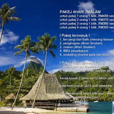 Harga pakej pulau tioman 3 hari 2 malam penginapan di paya beach resort. Pakej Ke Pulau Tioman