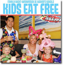 Tacos, burritos, quesadillas, nachos, novelty and specialty items, along with a variety of value menu items. Free Kid Meal At Wahoo S Fish Taco Kahala Coupon Family Night Wednesdays Kaimuki Honolulu Hawaii News