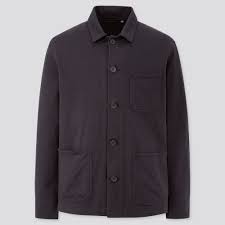 Men Washed Jersey Overshirt Work Jackets Men S Coats And Jackets Mens Jackets