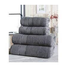 Ideal for your bathroom, a dorm room, pool or gym. Royal Velvet Sheared Cotton Towel Set Bath Linen