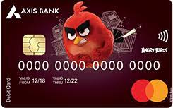 The benefits of the online rewards debit card include discounts on movie tickets, dining and special edge loyalty rewards. Axis Bank Angry Birds Debit Cards Apply Debit Card Online