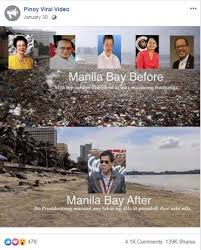 In the first three years of his administration, president rodrigo duterte has kept most of his campaign promises of reforming the country's tax system and leveling the playing field in the business sector. These Photos Of A Dirty And Clean Beach In Manila Were Both Taken During Rodrigo Duterte S Presidency Fact Check