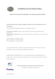 Pdf Dudosos Beneficios Del Sulfato De Magnesio Inhalado Asociado A Agonistas Beta En El Asma Aguda