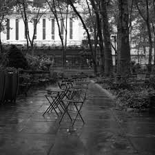 Chairs In The Rain Bryant Park On The Way To Drop Off Film For Development Street Myfeatureshoot St Street Photo Street Photography Street Photographers