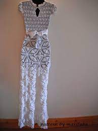 Free Crochet Patterns And Video Tutorials How To Crochet Wedding Dress Pattern Tu Crochet Wedding Dress Pattern Crochet Wedding Dresses Crochet Dress Pattern