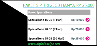 Paket internet 4g paling murah di indonesia perbandingan antara 3, telkomsel, indosat, xl, smartfren, bolt plus cara daftar mudah gak ribet. Mengenal Paket Internet Murah Sip Tri 3 25gb Hanya Rp 25 000