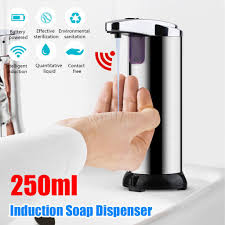 Because it is free of all pushing and pumping systems. 250ml Stainless Steel Infrared Auto Soap Liquid Dispenser Touchless Ipx7 Waterproof Dispensador Smart Sensor Sanitizer Bathroom With Led Light Buy At A Low Prices On Joom E Commerce Platform