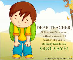Canva cards are versatile enough that they double. Goodbye Teacher Cards Greetings Wishes And More