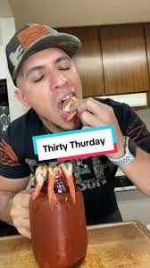 Is it Thirsty Thursday or is it just me…. I need help licking this rim off.  ##michelada##mexicanfood##foodie