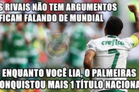 Fotos Calando A Zoeira Dos Rivais A Trajetoria Do Palmeiras Campeao Em Memes 26 11 2018 Uol Esporte